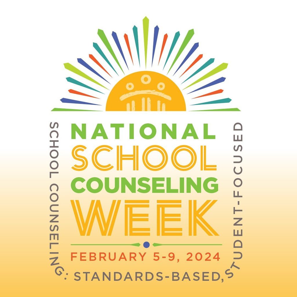 National School Counselor Week flyer