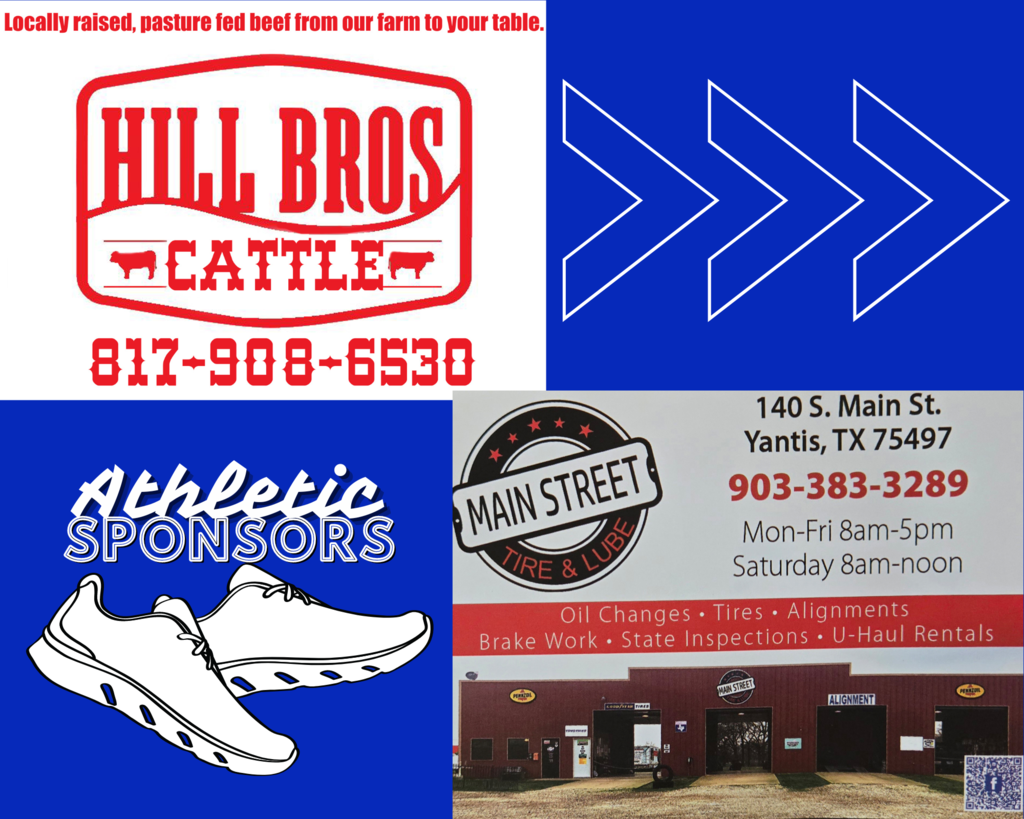 Sponsors for Athletic Program