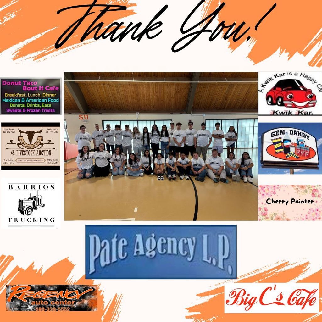 FCA Sponsor Thank you!