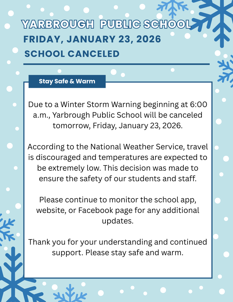 School Canceled, 01.23.26