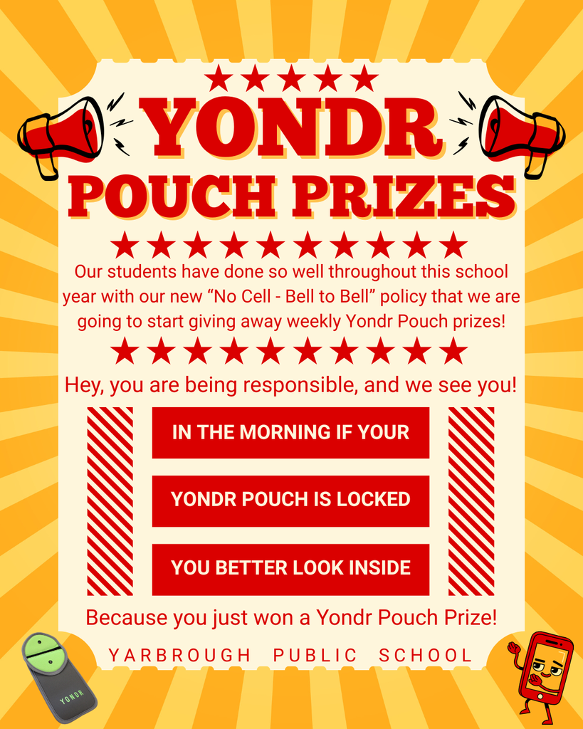 Yondr Pouch Prizes