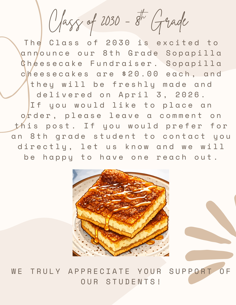Sopapilla Cheesecake Fundraiser 2026 (1)
