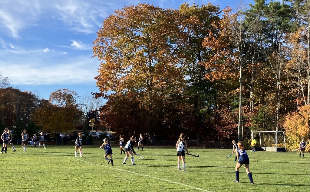 HMS Field Hockey Team in action against Tripp MS