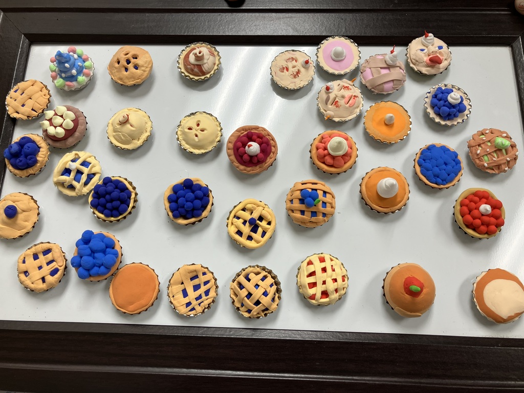 Craft Club's refrigerator magnets