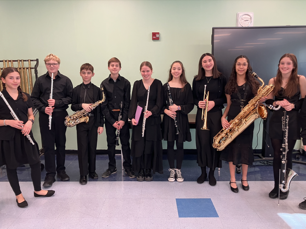HMS District II Instrumental Festival participants at Lewiston High School