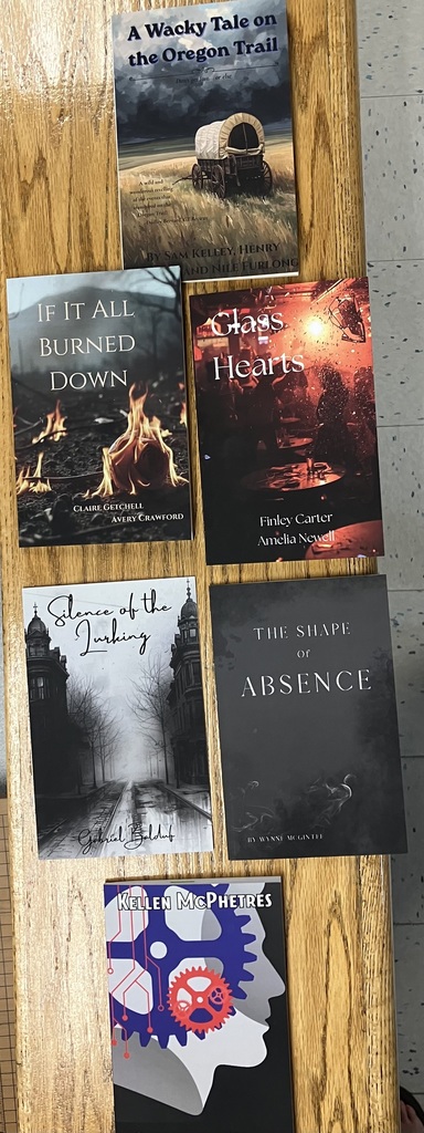 Students' self-published historical novellas!