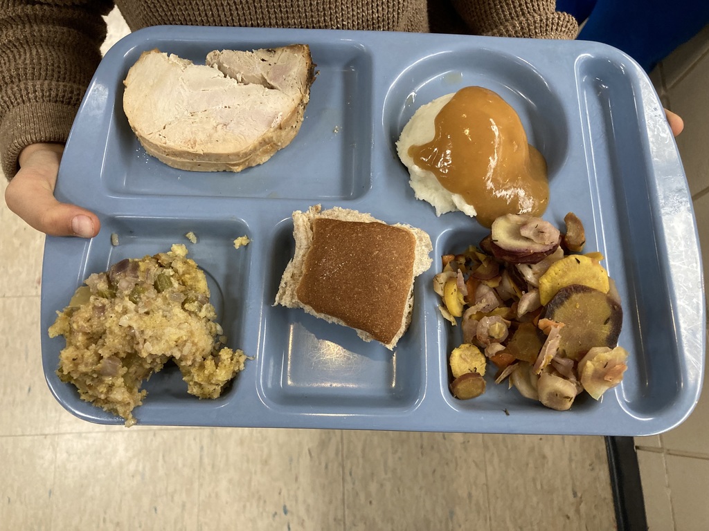 HMS Thanksgiving lunch