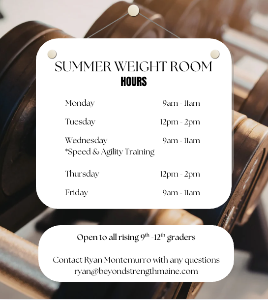 Weight Room Hours
