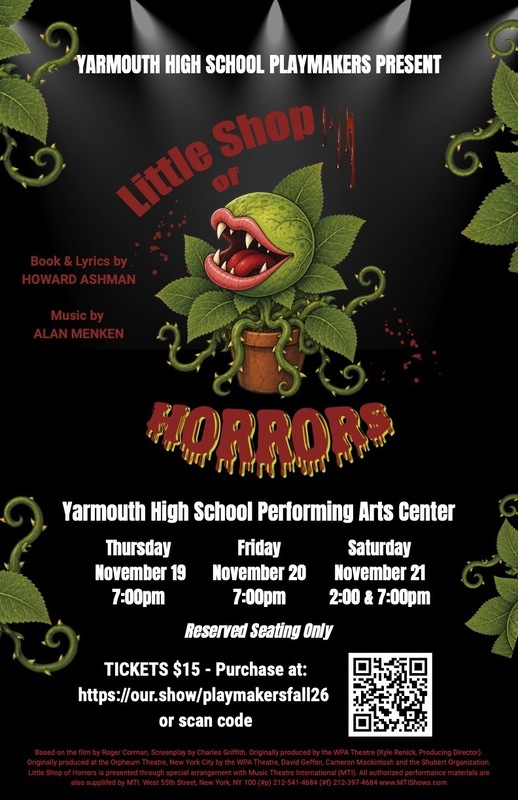 Little Shop of Horrors, November 19–21