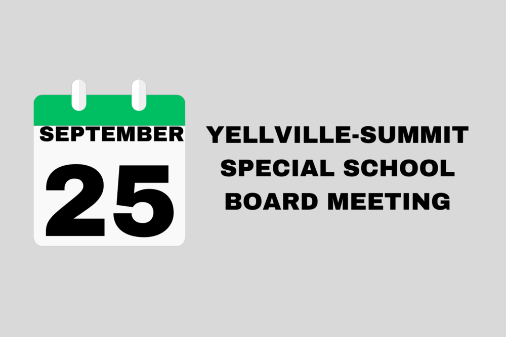 September 25 - Special Board Meeting