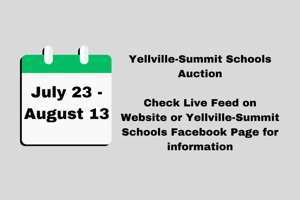 Yellville-Summit Auction Info