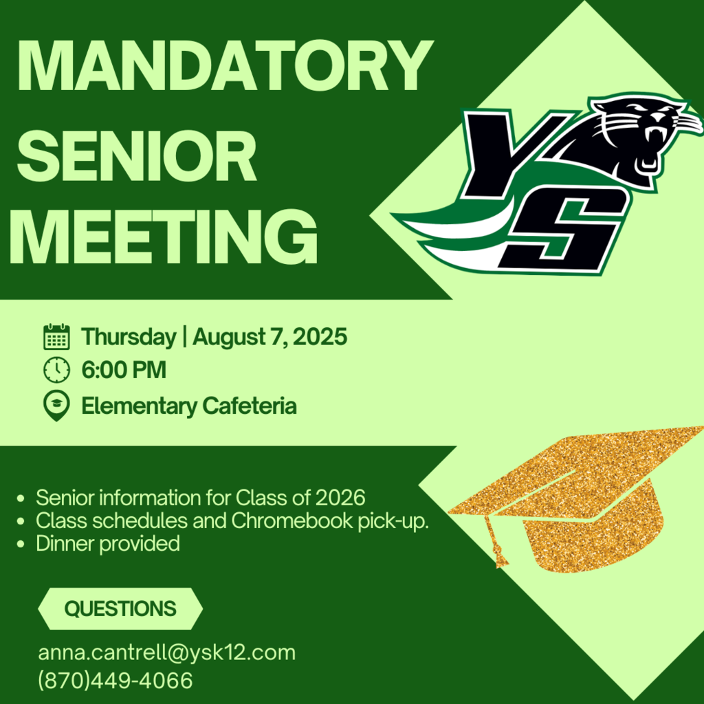 Senior Meeting Information