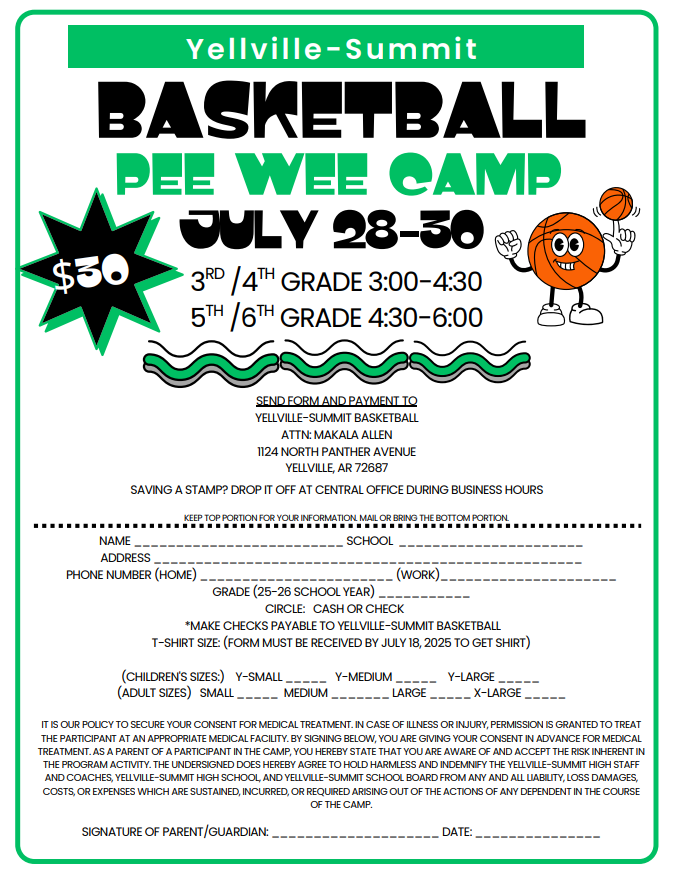 Basketball Camp Information