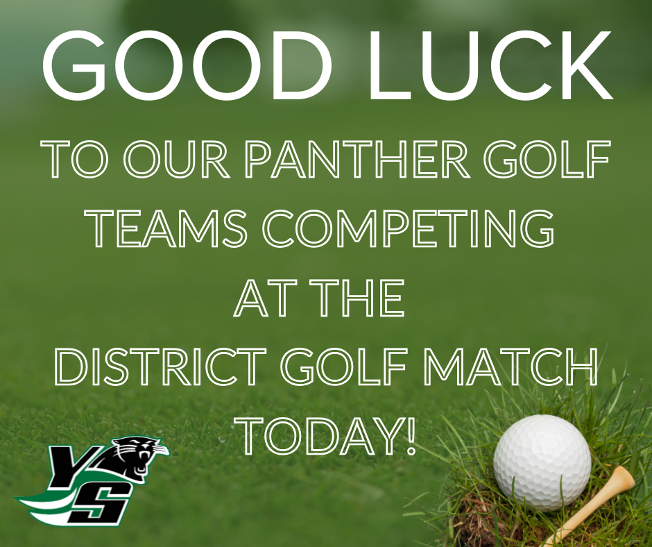 Good luck, Golf!