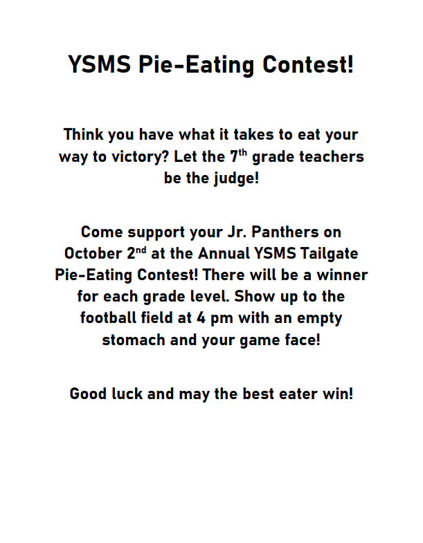Pie-Eating Contest