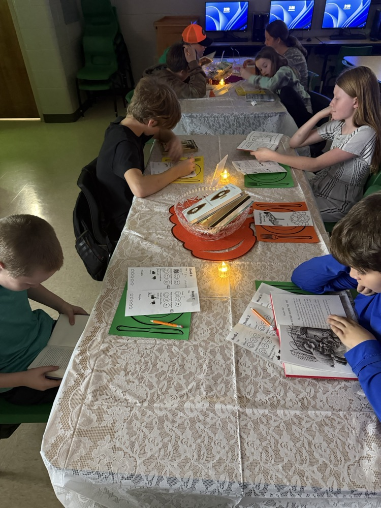 book tasting - middle school