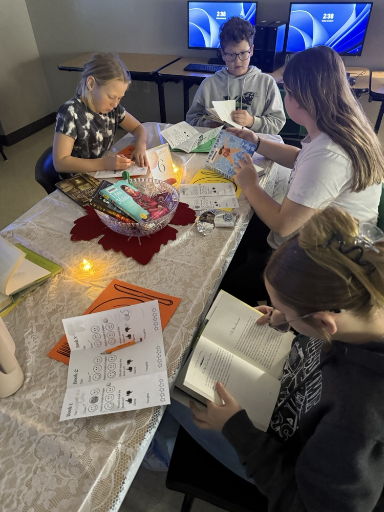 book tasting - middle school