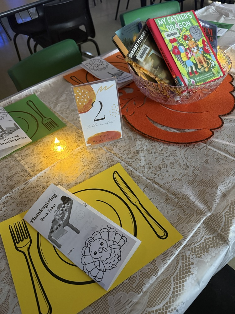 book tasting - middle school