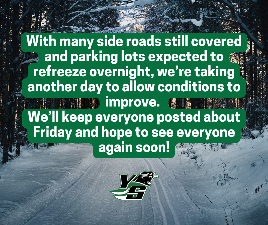 No school - Thursday, January 29