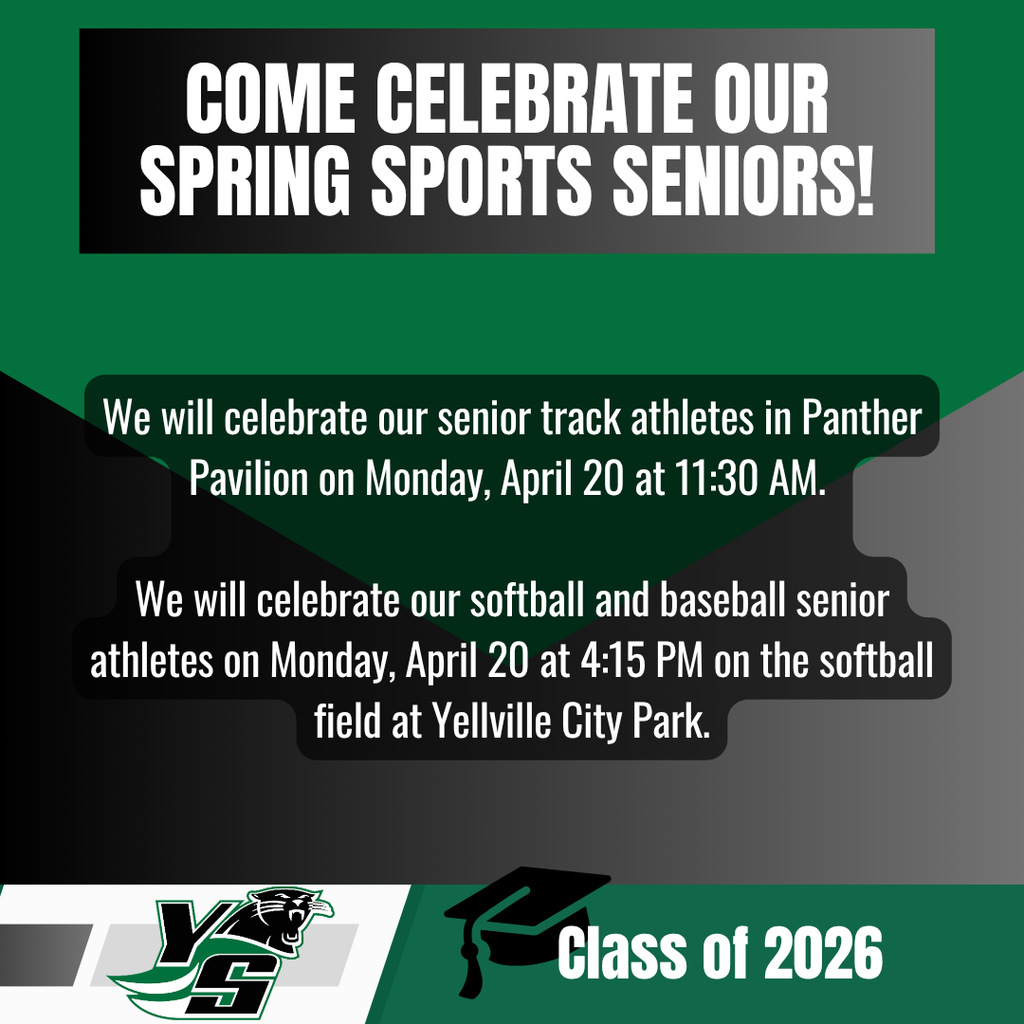 Spring sports senior night