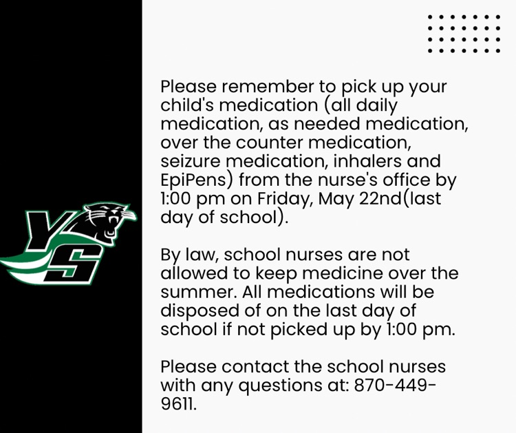 medication pickup information 
