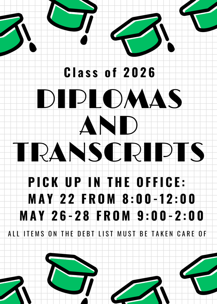 Class of 2026 - Diploma Pickup