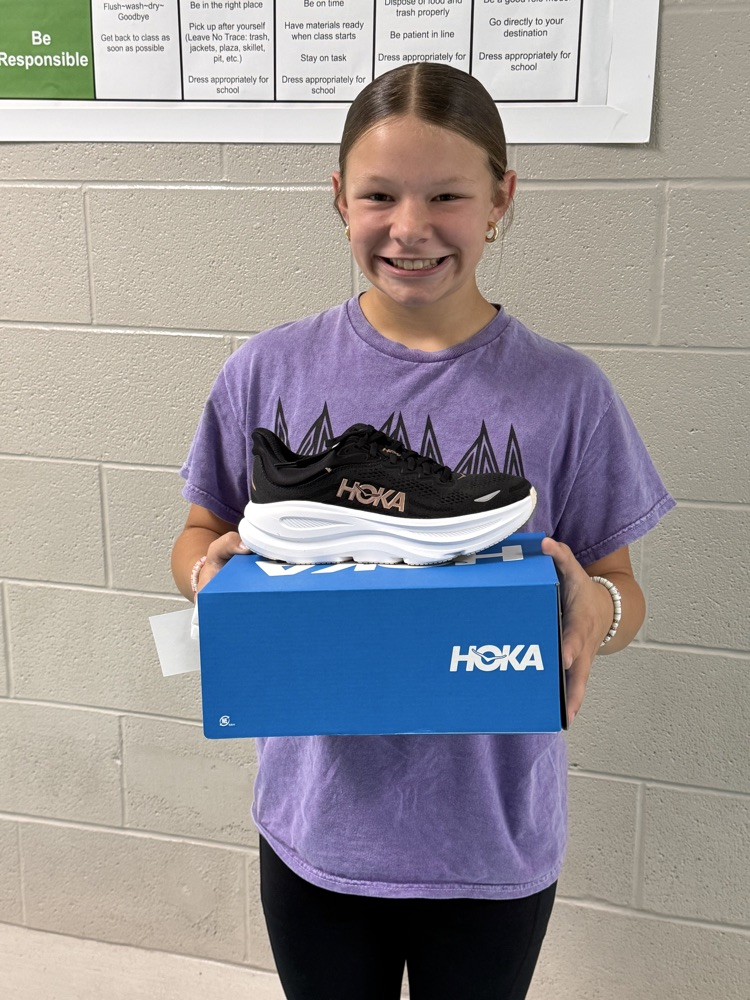 middle school shoe winner