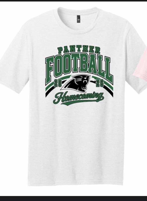 Panther Homecoming Shirt - White