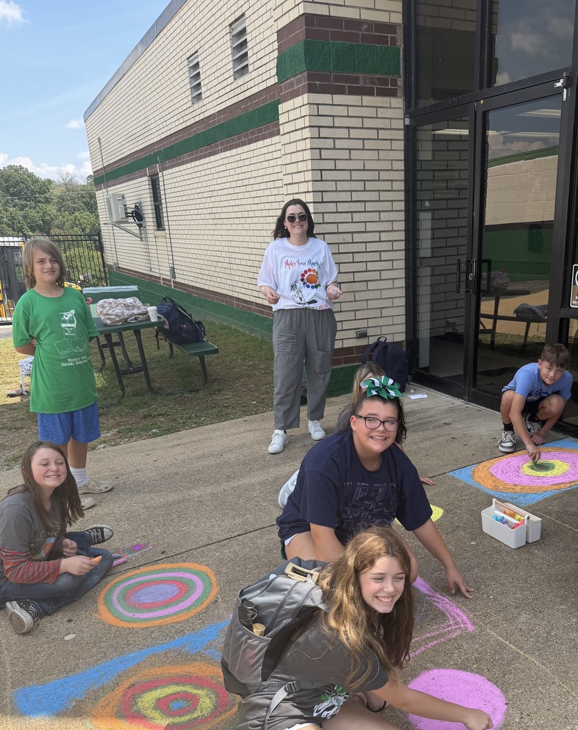 Mrs. Harness with 7th graders