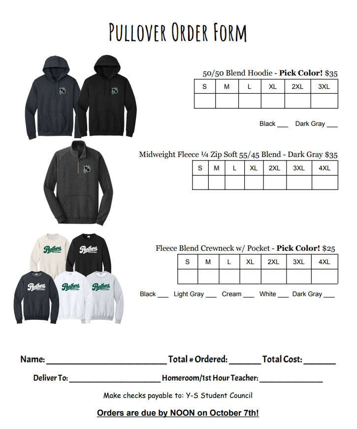 student council fundraiser
