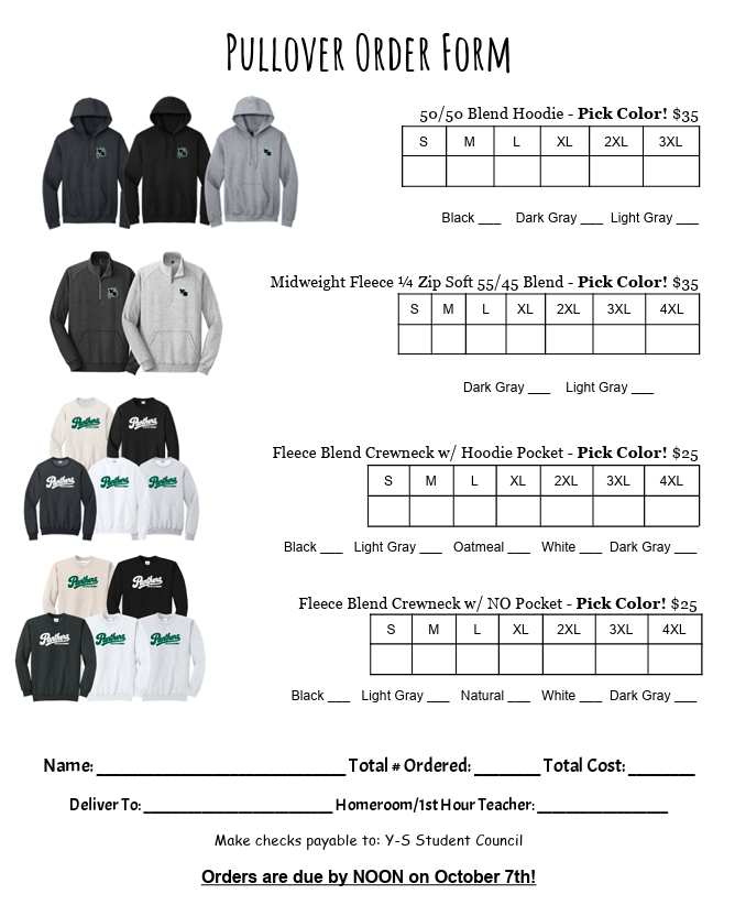 Pullover Form