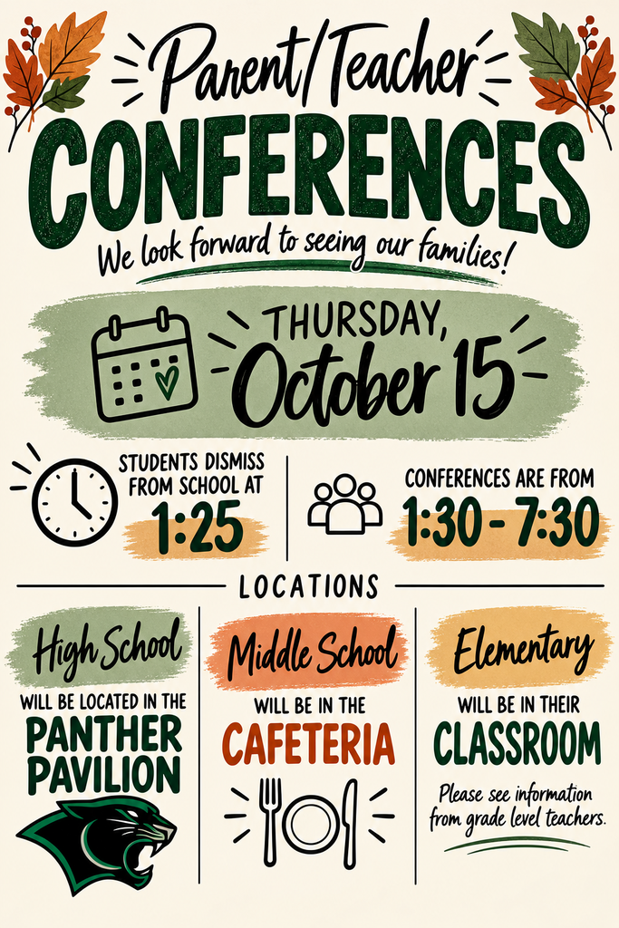Parent/Teacher Conference Flyer