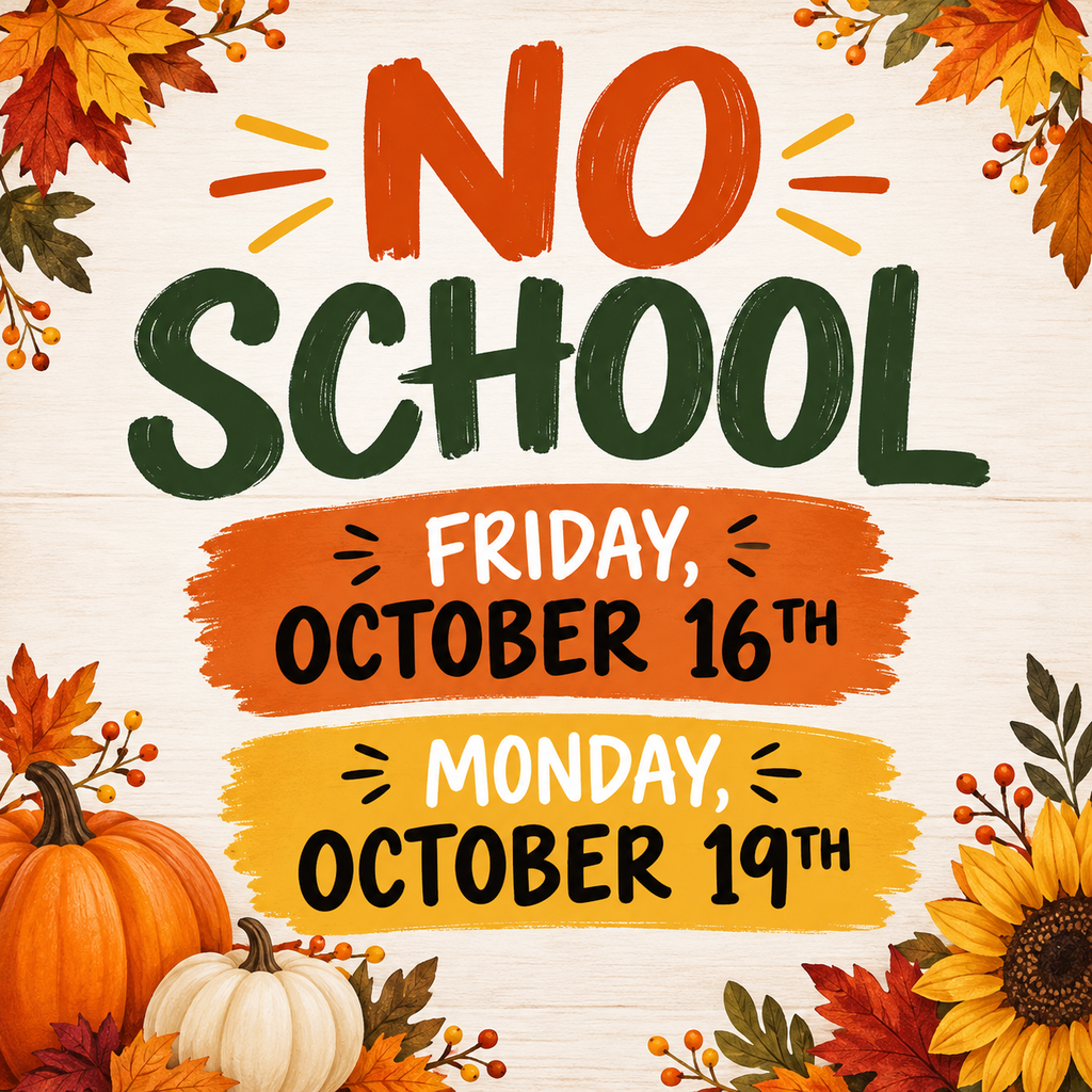 No School Flyer