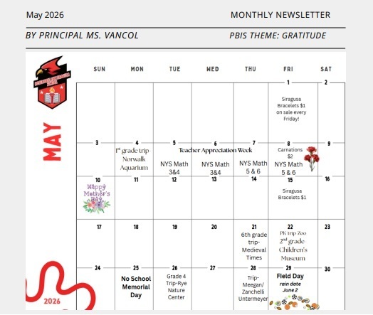 may newsletter