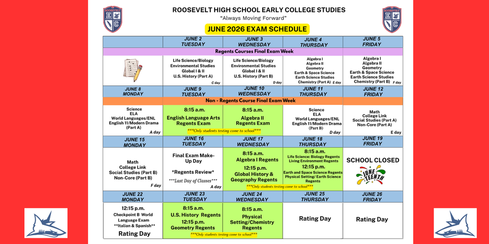 Jume Exam Schedule 2026