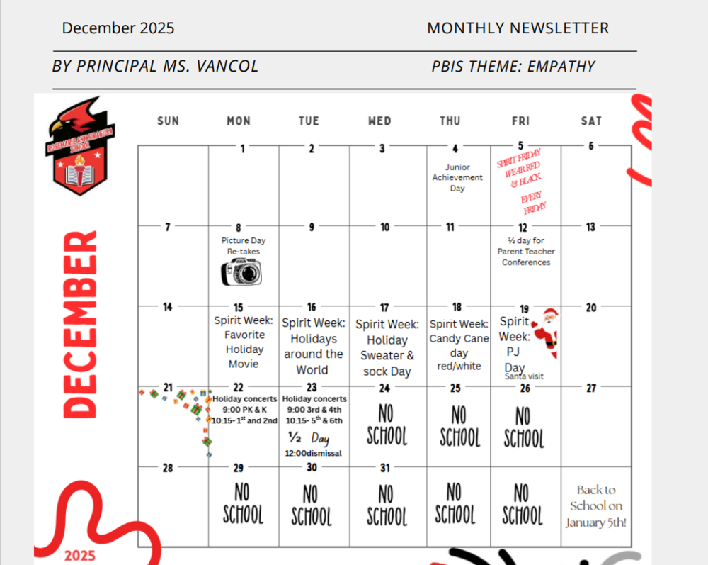 December Newsletter