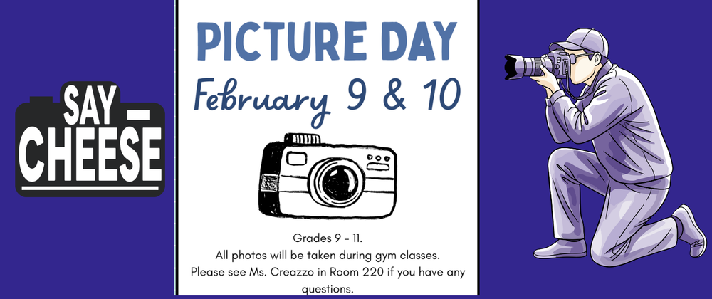 School Photos Grades 9 - 11
