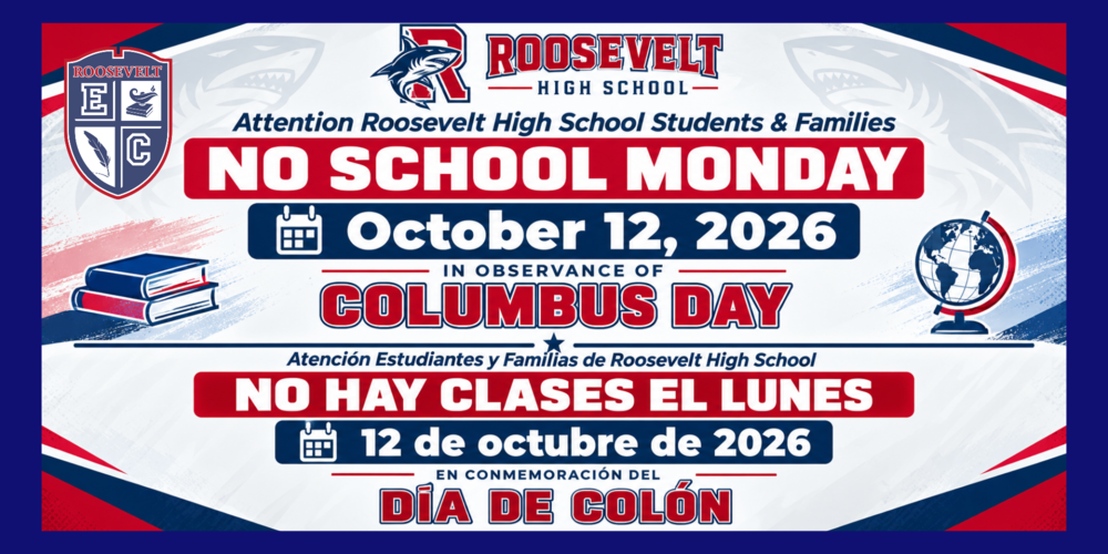 Columbus Day - No School