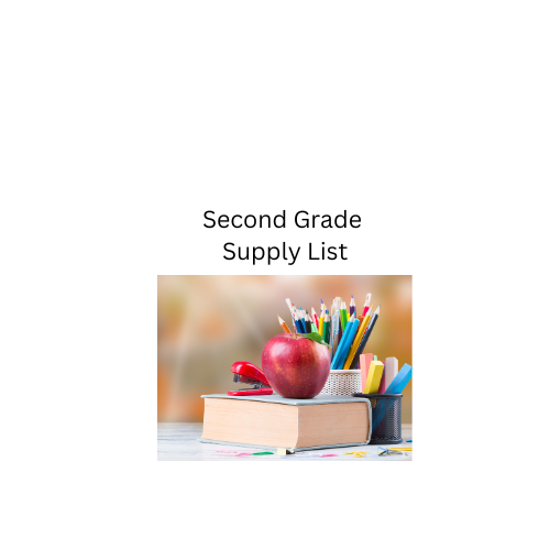 Second Grade Supply List
