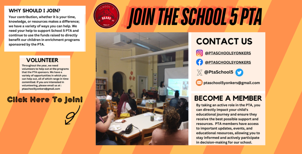 Join The School 5 PTA