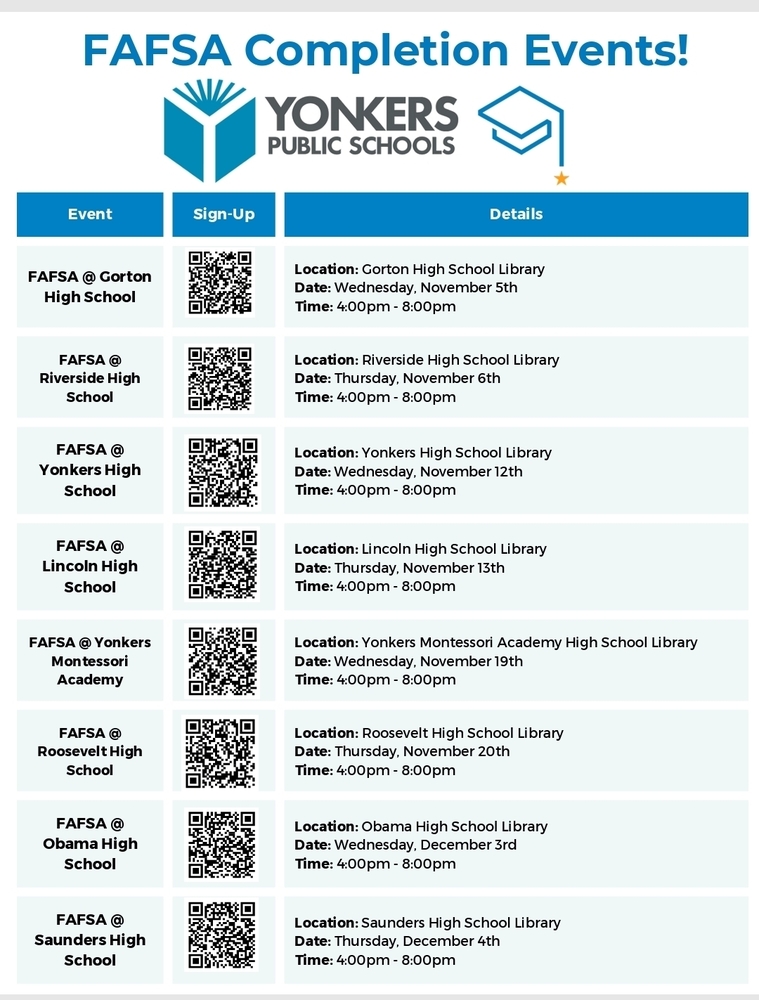 FAFSA Completion Event