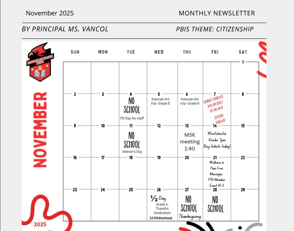 November Newsletter