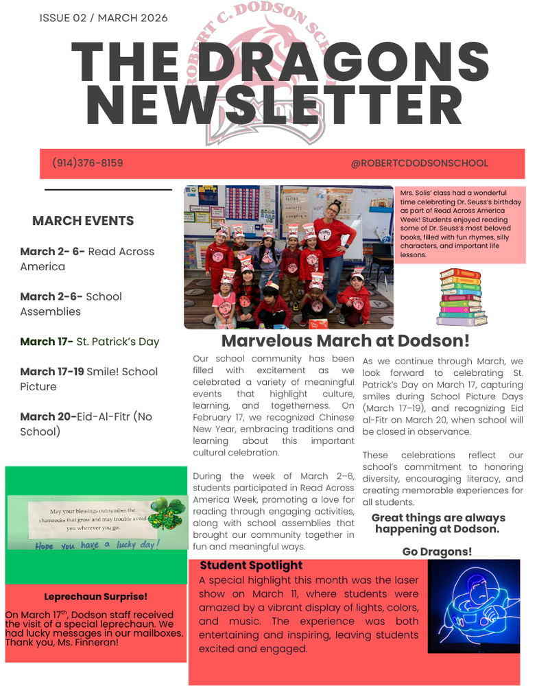 March Newsletter
