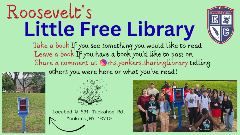 Roosevelt's Little Free Library