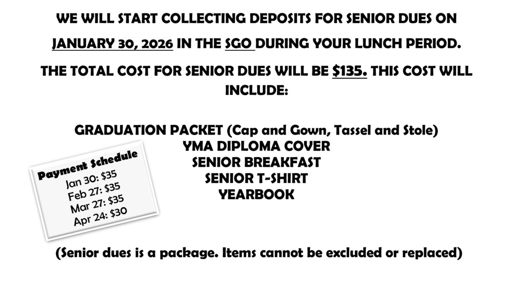 Senior Dues
