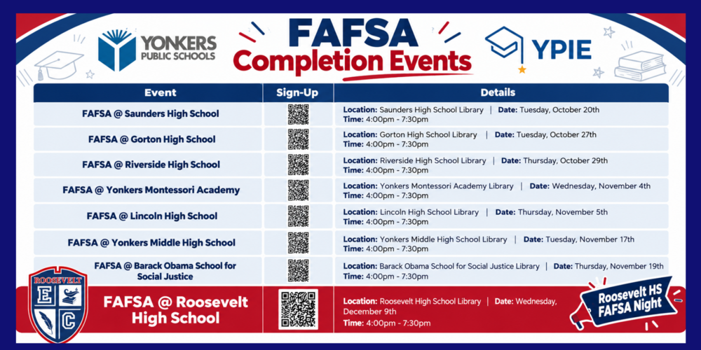Fafsa YPIE Events