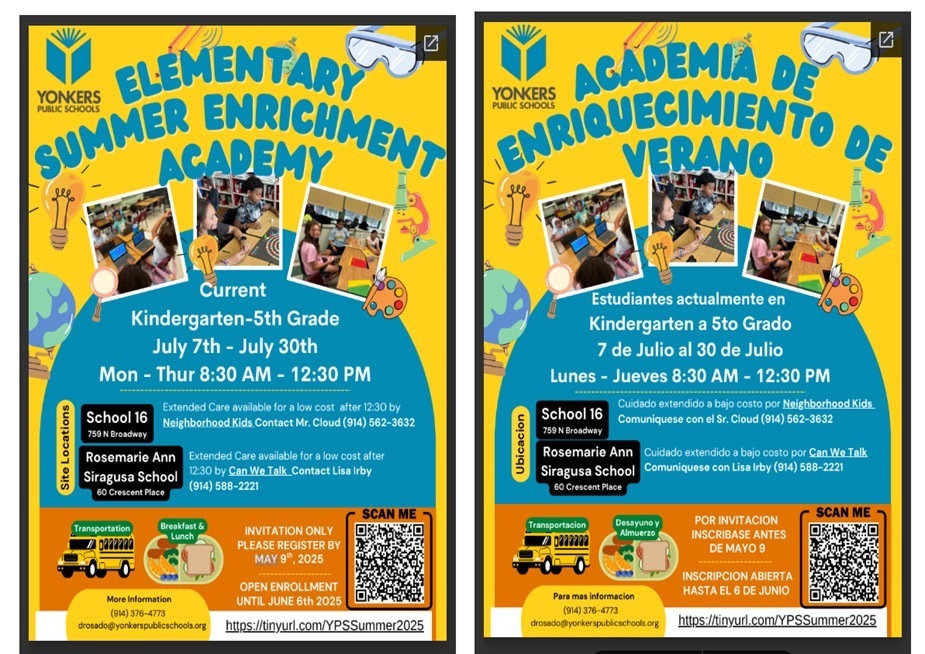 Elementary Summer Enrichment Academy K-5