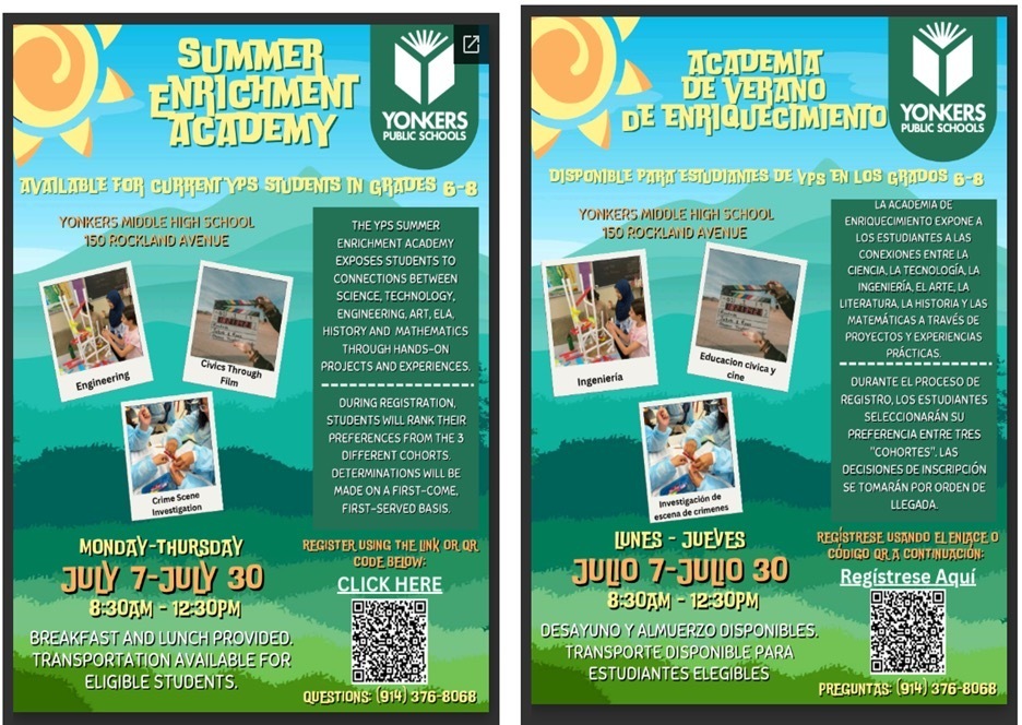 Summer Enrichment Academy 6-8