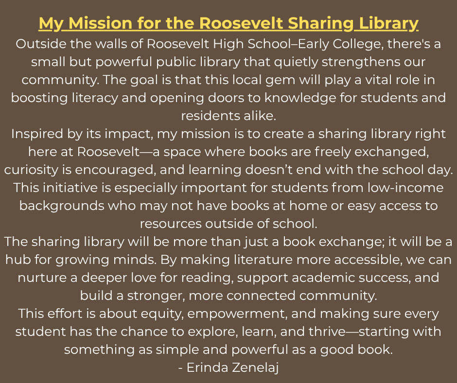 COMING SOON  - RHS Sharing Library