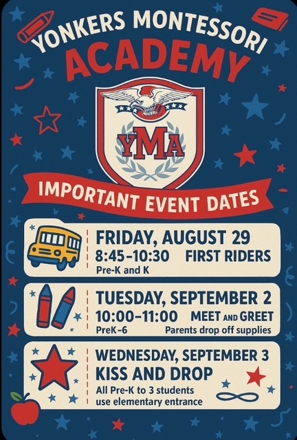 Elementary upcoming dates flyer